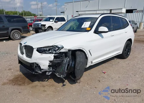 2023 BMW X3 Sdrive30I from USA, damaged, VIN 5UX43DP0XP9R39327